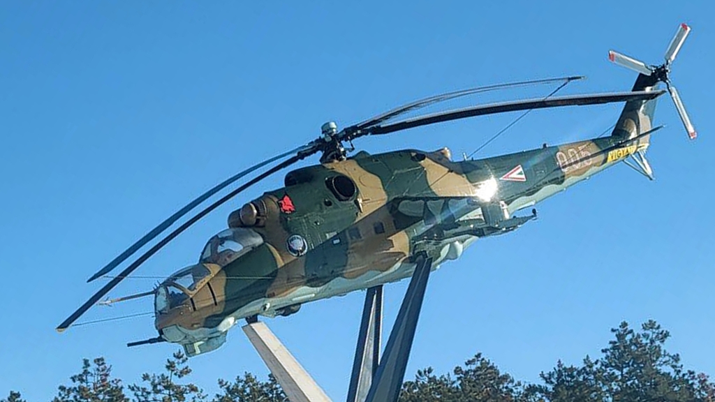 Veszprém – MI–24D helikopter